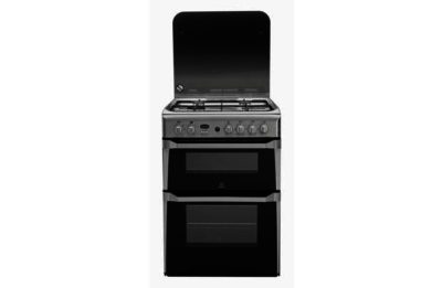 Indesit ID60G2X Freestanding Double Gas Cooker - S/Steel